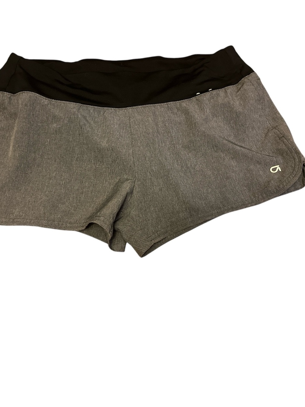 GAP Gray Athletic Shorts with Black Waistband